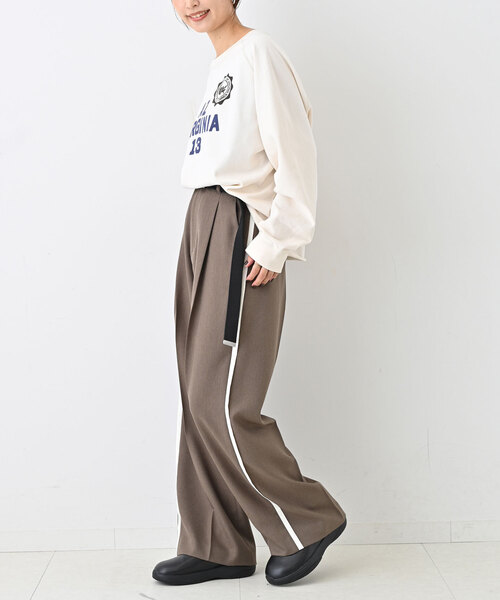 SLOBE IENA（スローブイエナ）の「《追加》SLOBE IENA ガチャベルト（ベルト・レディース・ベージュ/ブラック・FREE）」の12枚目の写真