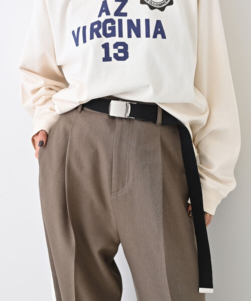 SLOBE IENA（スローブイエナ）の「《追加》SLOBE IENA ガチャベルト（ベルト・レディース・ベージュ/ブラック・FREE）」の13枚目の写真