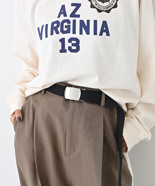 SLOBE IENA（スローブイエナ）の「《追加》SLOBE IENA ガチャベルト（ベルト・レディース・ベージュ/ブラック・FREE）」の3枚目の写真