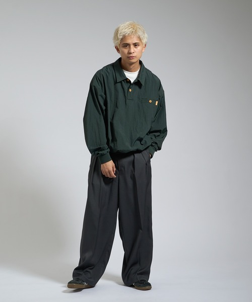 kutir（クティール）の「2wayサスペンダーワイドスラックス（スラックス・メンズ・ブラウン/チャコールグレー/ブラック・SMALL/MEDIUM/LARGE）」の17枚目の写真