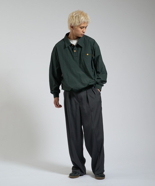 kutir（クティール）の「2wayサスペンダーワイドスラックス（スラックス・メンズ・ブラウン/チャコールグレー/ブラック・SMALL/MEDIUM/LARGE）」の19枚目の写真