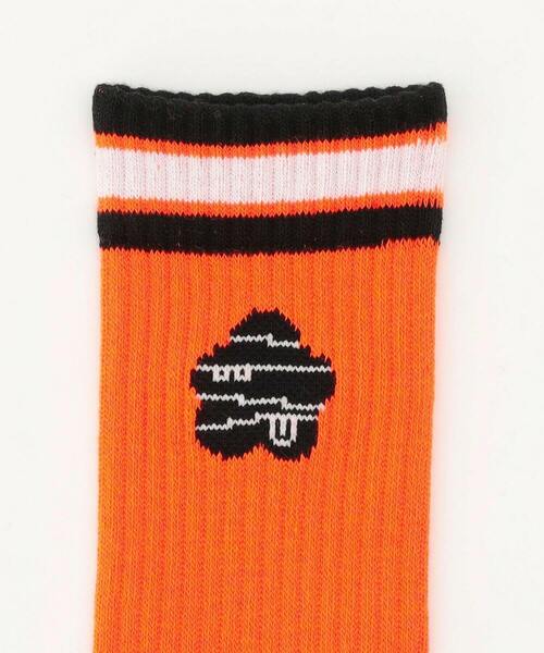 FRAPBOIS（フラボア）の「ケイコウパイルソックス（ソックス/靴下・レディース・イエロー/オレンジ/ライム・FREE）」の4枚目の写真