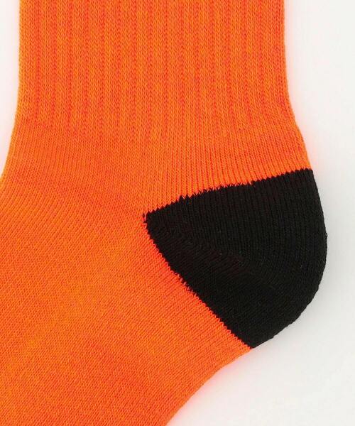 FRAPBOIS（フラボア）の「ケイコウパイルソックス（ソックス/靴下・レディース・イエロー/オレンジ/ライム・FREE）」の5枚目の写真