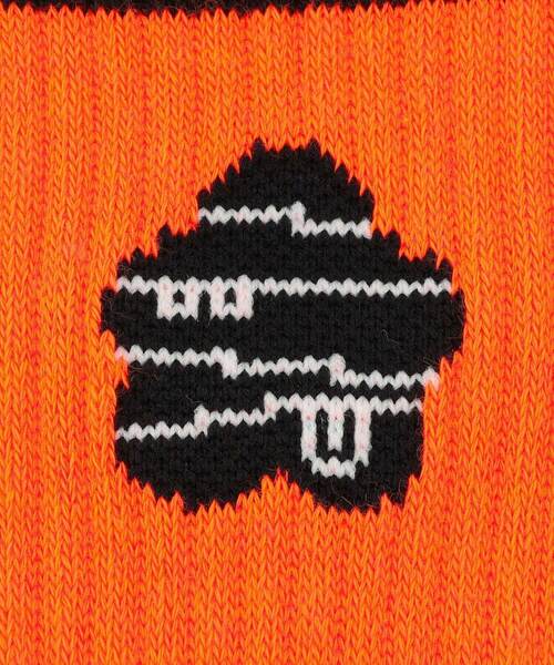 FRAPBOIS（フラボア）の「ケイコウパイルソックス（ソックス/靴下・レディース・イエロー/オレンジ/ライム・FREE）」の7枚目の写真