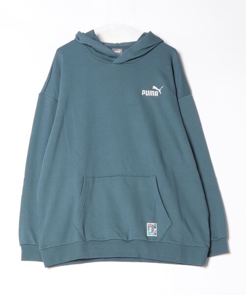 PUMA（プーマ）の「プーマ PUMA YOS スウェットフーディー_（スウェット・メンズ・ブラウン/ネイビー/グレー/ブラック・S/M/L/LL/3L）」の4枚目の写真