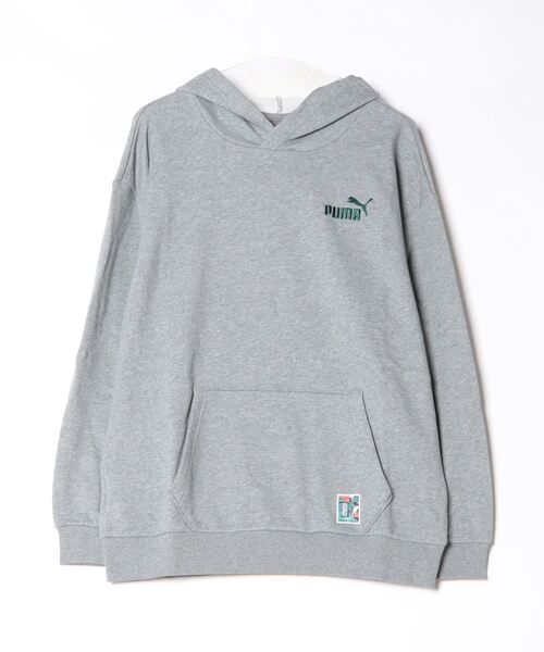 PUMA（プーマ）の「プーマ PUMA YOS スウェットフーディー_（スウェット・メンズ・ブラウン/ネイビー/グレー/ブラック・S/M/L/LL/3L）」の2枚目の写真