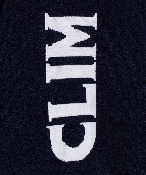 Franklin Climbing(フランクリンクライミング)の「【Franklin Climbing】CLIMロゴ クルーネック ニット ワンポイントロゴ(ニット/セーター・メンズ・オフホワイト/ネイビー/チャコールグレー・M/L)」の11枚目の写真