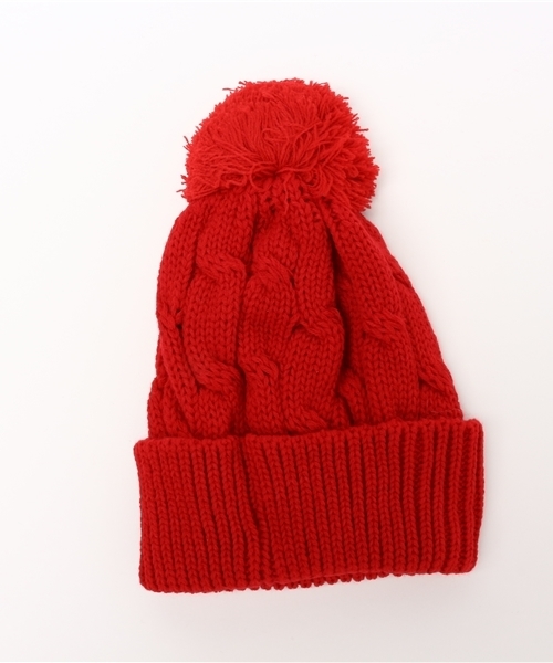 Champion(チャンピオン)の「ユニセックス チャンピオン アクリル ポンポンビーニー Champion ACRYL PONPON BEANIE CAP CP150419(ニットキャップ/ビーニー・レディース・オフホワイト/ブラック/グレー/ブラウン/ベージュ/レッド/バーガンディー/ネイビー・ONE SIZE)」の10枚目の写真