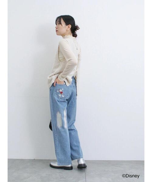 Samansa Mos2 blue（サマンサモスモスブルー）の「【Disney】ミッキー