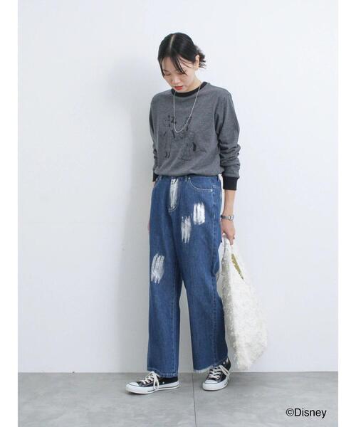 Samansa Mos2 blue（サマンサモスモスブルー）の「【Disney】ミッキー
