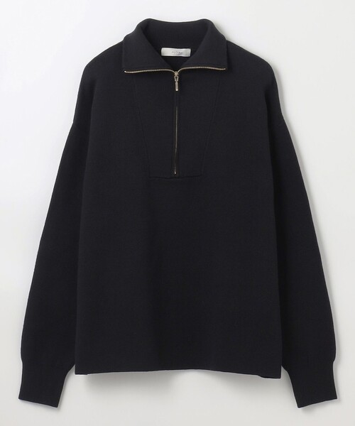 セール】スウェットライクハーフジップニット（ニット/セーター）｜ANY