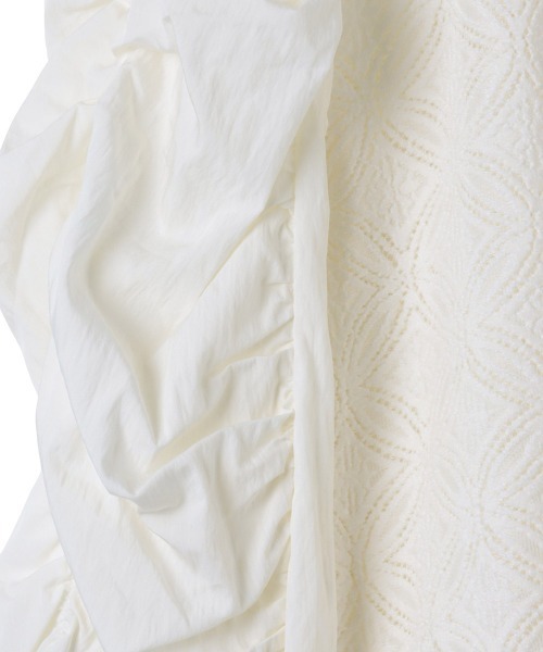 【セール】起毛カットレース七分袖カットソー≪手洗い可能≫（Tシャツ/カットソー）｜ketty（ケティ）