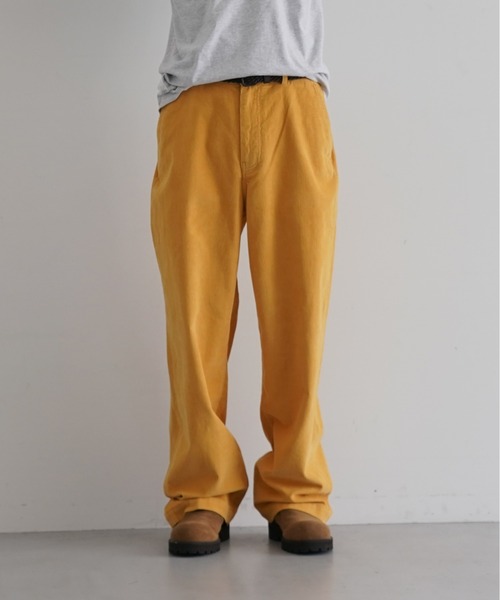 パンツ everyone corduroy belted pants CORDUROY WIDE PANTS ‐Modal mix‐ | SEVEN BY SEVEN