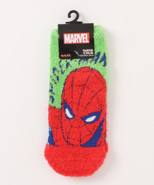 MARVEL(マーベル)の「【 MARVEL 】 もっこもっこソックス スパイダーマン 24W10(ソックス/靴下・レディース・その他1/その他2・23-25cm)」の2枚目の写真