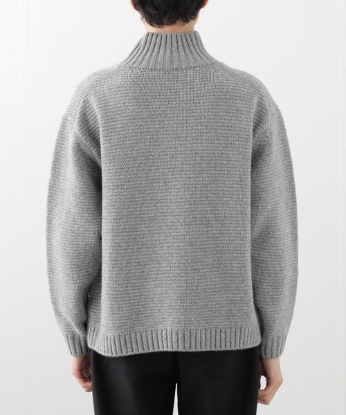 セール】ATON(エイトン) LAMBS WOOL HIGHNECK SWEATER KRAGCW0403