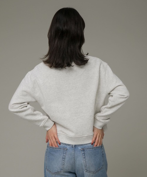 URBAN RESEARCH Sonny Label（アーバンリサーチサニーレーベル）の「裏起毛モール刺繍プルオーバー（スウェット・レディース・アイボリー/オートミール/ネイビー・FREE）」の16枚目の写真