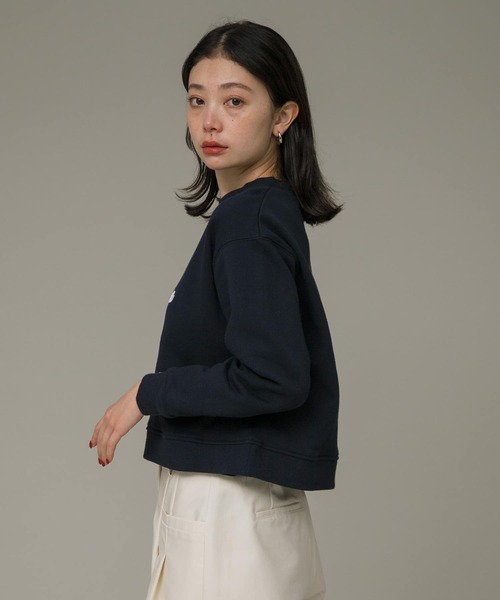 URBAN RESEARCH Sonny Label（アーバンリサーチサニーレーベル）の「裏起毛モール刺繍プルオーバー（スウェット・レディース・アイボリー/オートミール/ネイビー・FREE）」の22枚目の写真