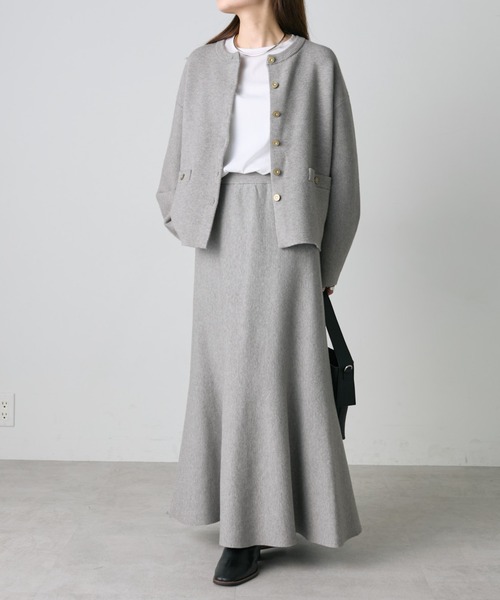 PUAL CE CIN（ピュアルセシン）の「ミラノリブニットカーディガン（カーディガン/ボレロ・レディース・ブラウン/ブラック/グレー系その他・FREE）」の22枚目の写真