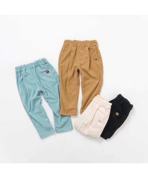 BREEZE（ブリーズ）の「あったかコーデュロイテーパードパンツ（その他パンツ・キッズ・サックスブルー/ブラック/アイボリー/キャメル・150/80/90/100/110/120/130/140）」の10枚目の写真