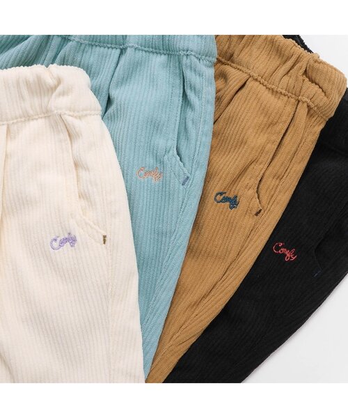 BREEZE（ブリーズ）の「あったかコーデュロイテーパードパンツ（その他パンツ・キッズ・サックスブルー/ブラック/アイボリー/キャメル・150/80/90/100/110/120/130/140）」の11枚目の写真