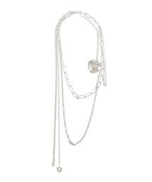 HEART MOTIFダブルボディーチェーン