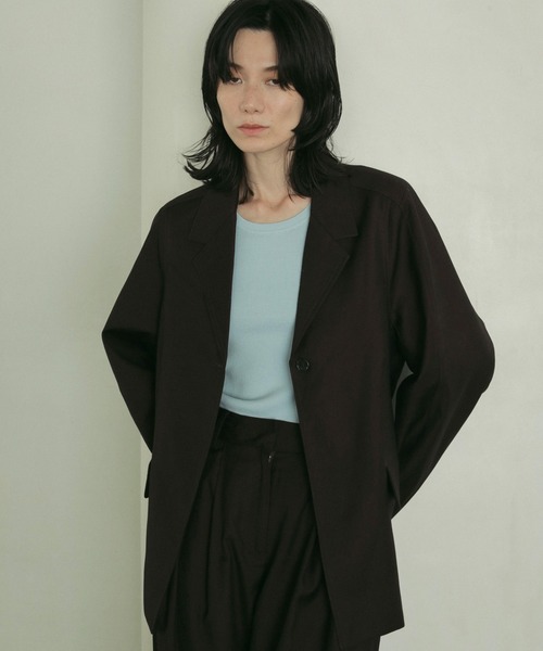 ジャケット・アウター anuke Half Sleeve Jacket anuke ジャケット ノーカラージャケット Half Sleeve Jacket
