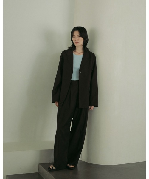 テーラードジャケット TODAYFUL - anuke Twill Over Jacket anuke（アンヌーク）の「anuke Twill Over Jacket ツイル