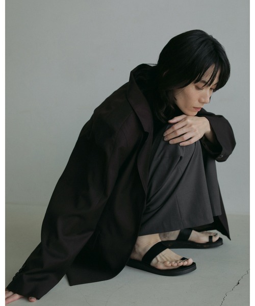 セール】Twill Jacket（テーラードジャケット）｜anuke
