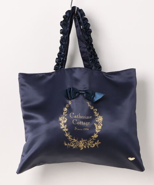 セール】お花リボンのレッスンバッグ（トートバッグ）｜Catherine
