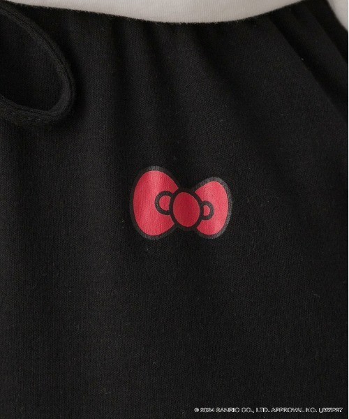 sanrio(サンリオ)の「【HELLO KITTY】スムースルームウエア(ルームウェア/パジャマ・レディース・オフホワイト/チャコール・FREE)」の15枚目の写真