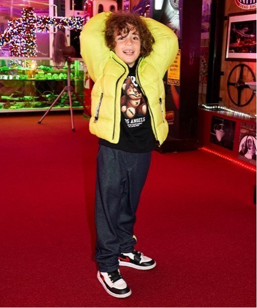 XLARGE KIDS(エクストララージキッズ)の「ぬいぐるみファニーゴリラパーカー(パーカー・キッズ・ブラック/ブルー・140cm/80cm/90cm/110cm/100cm/120cm/130cm)」の14枚目の写真