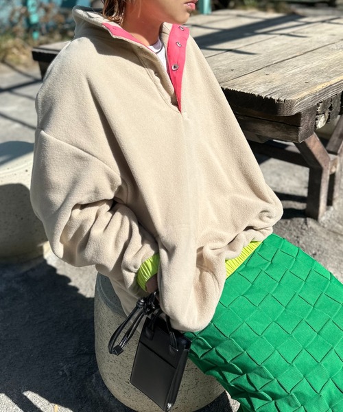 ベージュ
model:154cm 着用サイズ:FREE