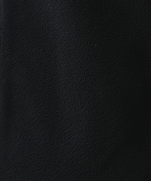 Adoon plain(アドーンプレーン)の「STAND NECK SUEDE LOOK FLEECE BLOUSON / スタンドネックスエード調フリースブルゾン(ブルゾン・メンズ・ブラック/アイボリー・MEDIUM/LARGE)」の20枚目の写真