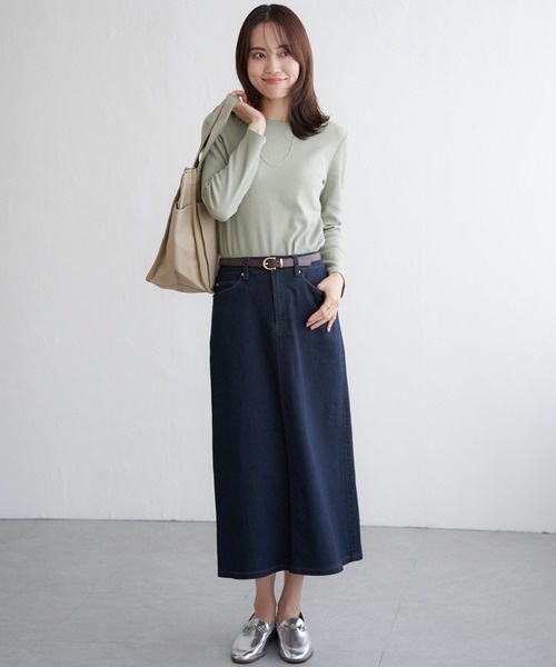 セール】三角テレコクルーネックプルオーバー（Tシャツ