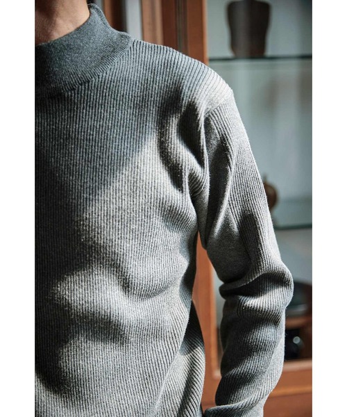 Sunny clouds（サニークラウズ）の「サニークラウズ　重宝ハイネックトップス〈メンズ〉（Tシャツ/カットソー・メンズ・グレー/ブラック/グリーン・M/L/S）」の7枚目の写真