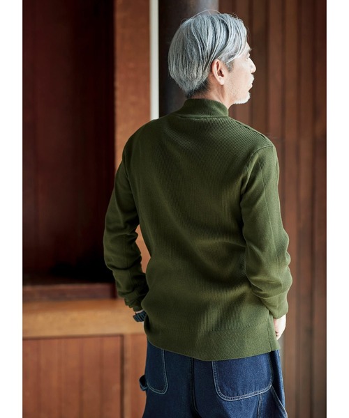 Sunny clouds（サニークラウズ）の「サニークラウズ　重宝ハイネックトップス〈メンズ〉（Tシャツ/カットソー・メンズ・グレー/ブラック/グリーン・M/L/S）」の9枚目の写真