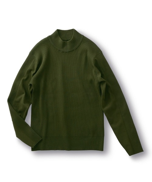 Sunny clouds（サニークラウズ）の「サニークラウズ　重宝ハイネックトップス〈メンズ〉（Tシャツ/カットソー・メンズ・グレー/ブラック/グリーン・M/L/S）」の13枚目の写真