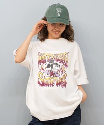 DISCUS ATHLETIC/ディスカスアスレチック × Disney ディズニー コラボ 半袖 Tシャツ ミッキーマウス 5287-5975