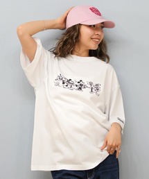 DISCUS ATHLETIC/ディスカスアスレチック × Disney ディズニー コラボ 半袖 Tシャツ ミッキーマウス 5287-5975
