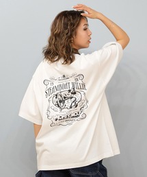 DISCUS ATHLETIC/ディスカスアスレチック × Disney ディズニー コラボ 半袖 Tシャツ ミッキーマウス 5287-5975