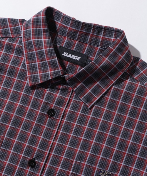 XLARGE（エクストララージ）の「PLAID L/S SHIRT（シャツ/ブラウス・メンズ・ネイビー/ブラック/ベージュ・L/M/S/XL）」の11枚目の写真