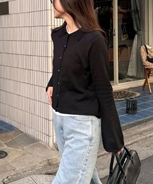 fredy emue | 【haru企画】フレアスリーブシャツカーディガン(カーディガン/ボレロ)