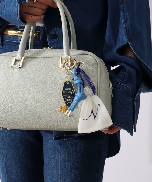 NOLLEY’S（ノーリーズ）の「ダブルノットチャーム（チャーム・レディース・ライトブルー/ホワイト/ミント/イエロー・FREE）」の4枚目の写真