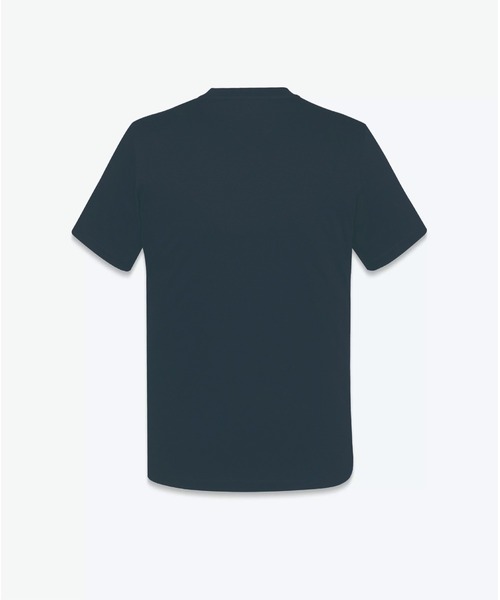 MCM(エムシーエム)の「シルケット ロゴ Tシャツ(Tシャツ/カットソー・メンズ・ネイビー・LARGE/MEDIUM)」の2枚目の写真