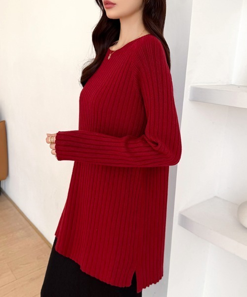 ◇幻◇ 希少 ADORE 定価3.2万円 ミラノラグランビッグスリーブニット