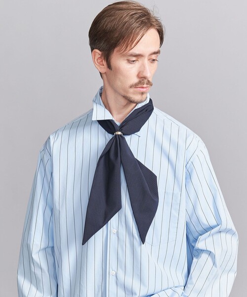 BEAUTY&YOUTH UNITED ARROWS(ビューティーアンドユースユナイテッドアローズ)の「ネック クロス(ネクタイ・メンズ・ダークグレー/ネイビー・FREE)」の6枚目の写真