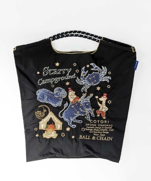 Ball&Chain]shopping bag-COTORI DESIGN STANDARD STARRY C.G(M