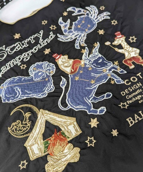 【完売品】Ball&Chain×カファレル★エコバッグMサイズ♡ネイビー Ball＆Chain ボールアンドチェーン 新作 エコバッグ Ball&Chain