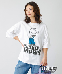 【JOHNBULL/ ジョンブル】PEANUTS SNOOPY/ピーナッツスヌーピー/DENIM Tシャツシリーズ