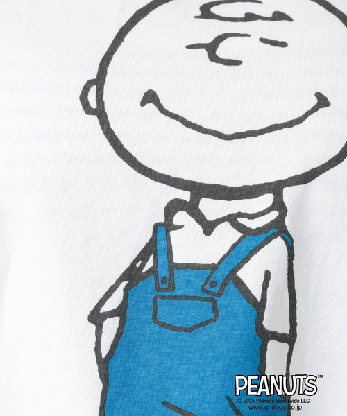 PEANUTS(ピーナッツ)の「【JOHNBULL/ ジョンブル】PEANUTS SNOOPY/ピーナッツスヌーピー/DENIM Tシャツシリーズ(Tシャツ/カットソー・メンズ・ホワイト/ホワイト系その他3/ホワイト系その他2/ホワイト系その他・M/L)」の8枚目の写真